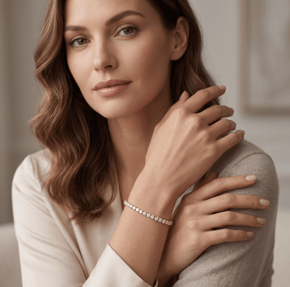 Timeless Radiance Tennis Bracelet