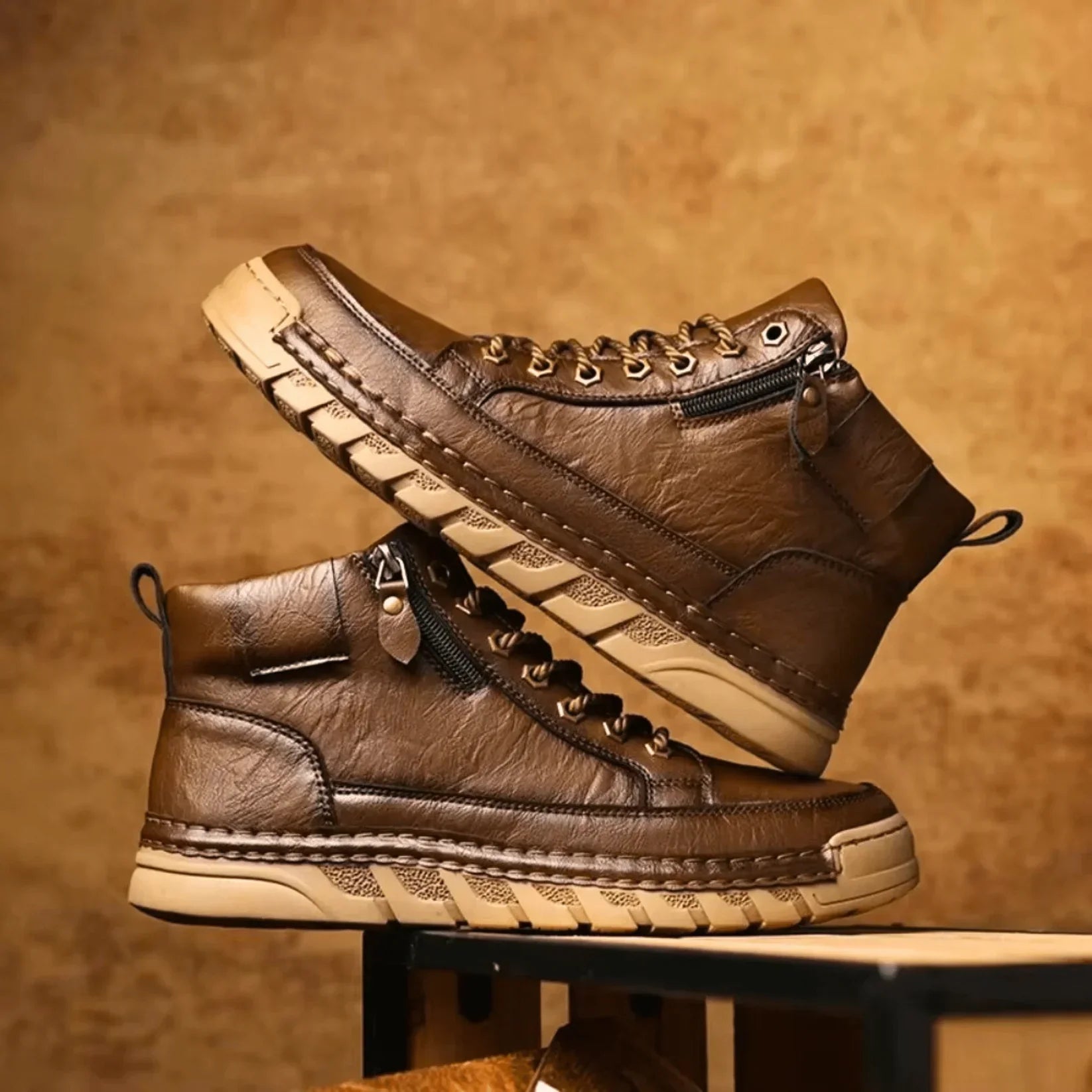 The Volu | Apollo™ – Bottes urbaines en cuir premium