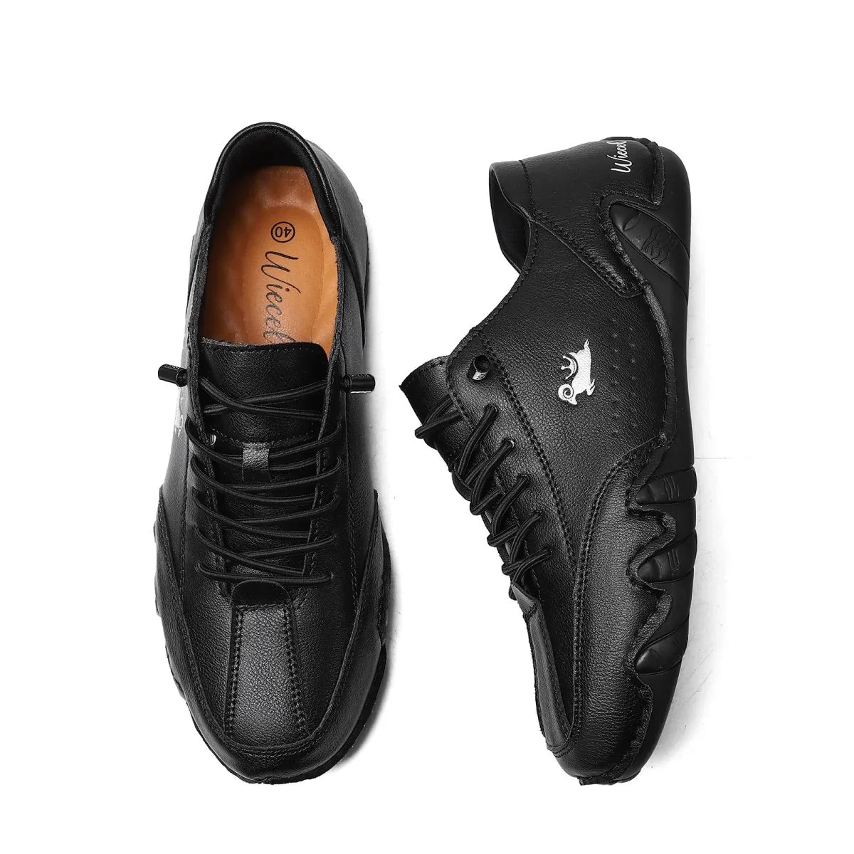 The Volu | Wiecel™ • Chaussures barefoot en cuir au confort ultime